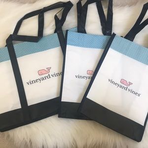 VINEYARD VINES Set of 3 REUSABLE BAGS